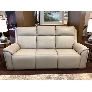 Vernon Power Reclining Sofa with Console, Power Headrest, Lumbar, Heat & Massage