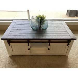 Madison County Barn Door Cocktail Table