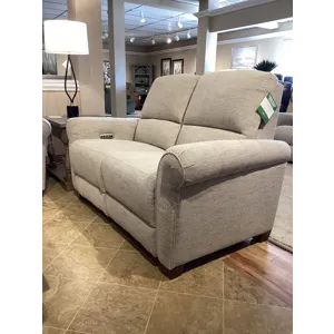 Clybourn Power Reclining Loveseat w/ Headrest - Mineral