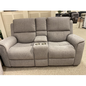 Henry Power Reclining Loveseat with Console & Power Headrests & Lumbar