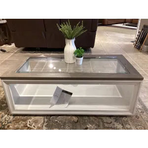 Melody Rectangular Coffee Table with Casters