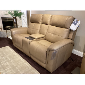 Ranger Power Reclining Loveseat with Console, Power Headrest, Lumbar, Heat & Massage