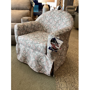 Meg Fabric Swivel Chair