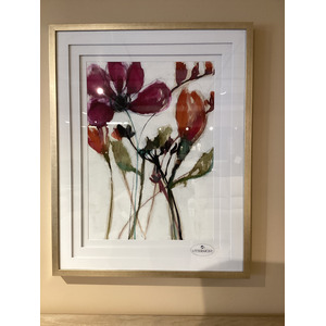 Vivid Arrangement Framed Prints S/2