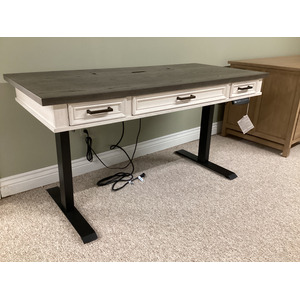 Caraway 60" Lift Desk Top and Base