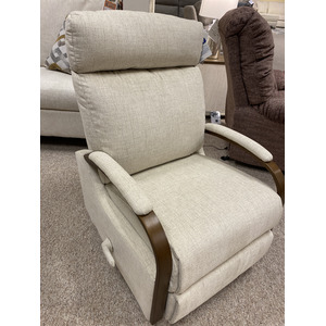 Kinetix Fabric Swivel Glider Recliner - Dark Walnut