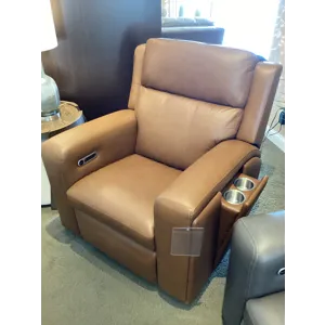 Wyatt Power Recliner with Power Headrest & Lumbar