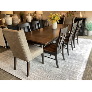 9PC Dining Set - Rustic Cherry