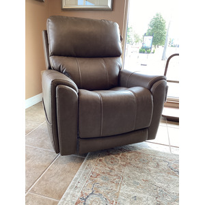 Carter Power Rocking Recliner with Power Headrest, Lumbar, Heat & Massage