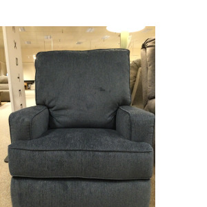 Kersey Fabric Power Swivel Glider Recliner