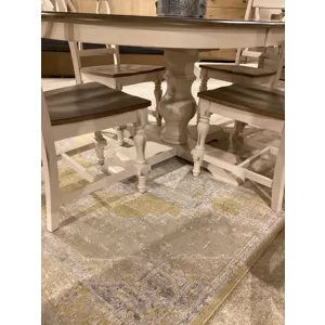 Torrance 5 PC Dining Set - White