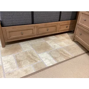 McKenzie 5PC King Premier Storage Bedroom Set - Pecan