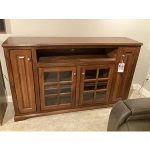 Poplar Tall Curve TV Stand