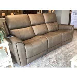 Carter Power Reclining Sofa with Console & Power Headrests & Lumbar