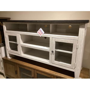 Eastport 65" Console w/ 2 Doors - Drifted White