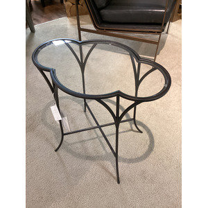 Adhira Glass Accent Table