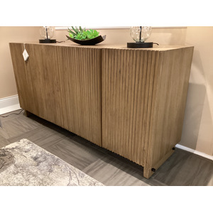 Kellem Natural Wood 4 Door Cabinet