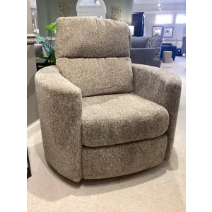Corllini Fabric Swivel Recliner