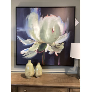 Peony Framed Floral Art