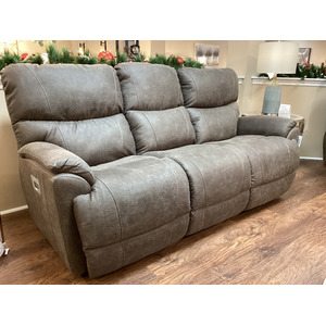 Trouper Power Reclining Sofa w/ Headrest & Lumbar