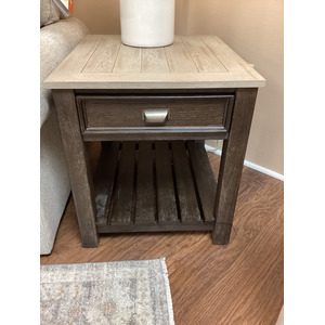 Rectangular Drawer End Table