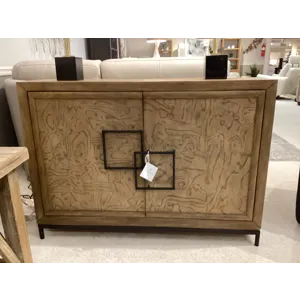 Paltrow Burl 2 Door Cabinet