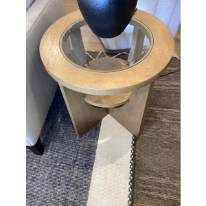 Benefactor Round End Table