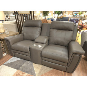 Asher Console Loveseat Recliner Power w/ Power Headrest & Power Lumbar