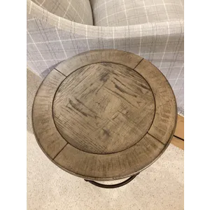 Crossroads-hamilton Round Chairside Table