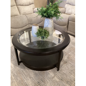 Whitaker Round Coffee Table W/Casters