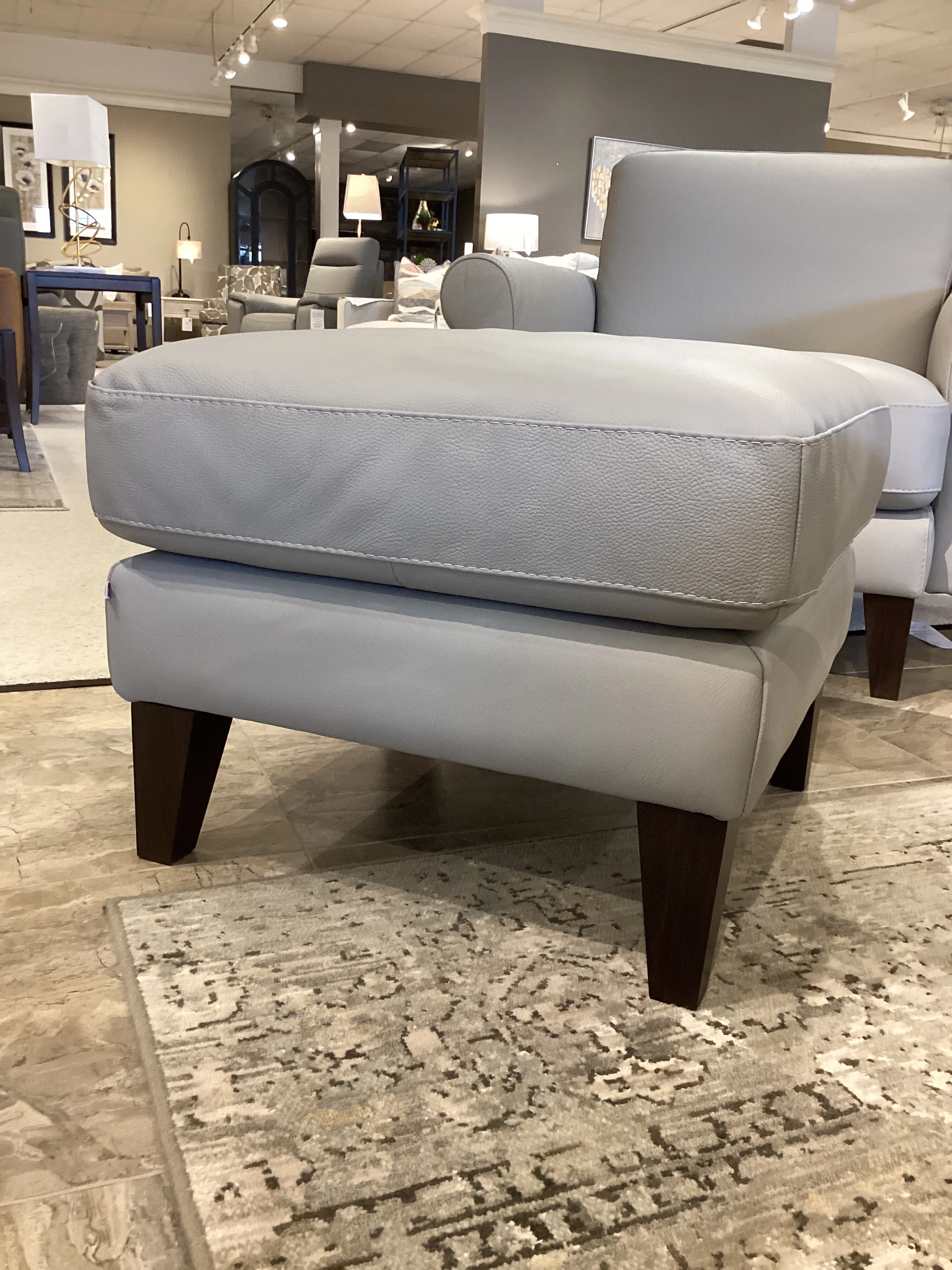 Roman Ottoman ROMAN-500-20265 by MaxDivani at Wright's Furniture