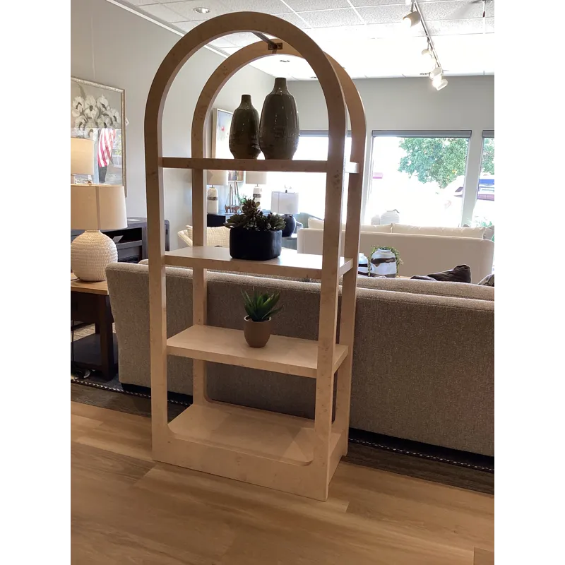 Hidden Treasures Open Burl Etagere