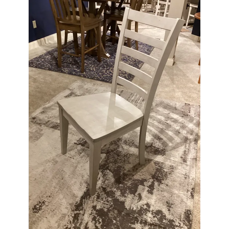 Carmel Ladderback Side Chair - Grey