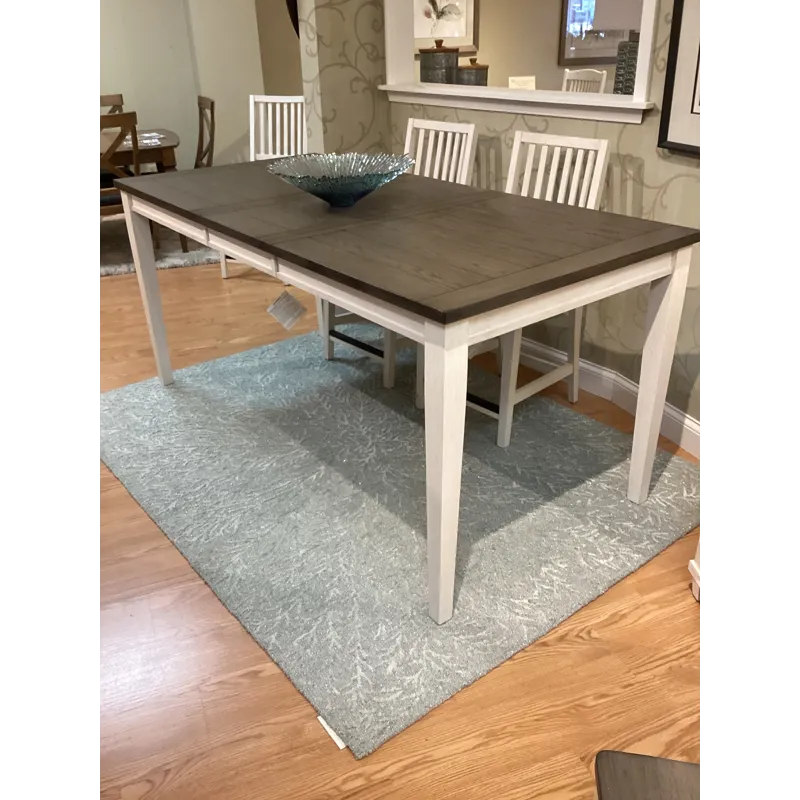 Caraway Counter Height Dining Table - Aged Ivory