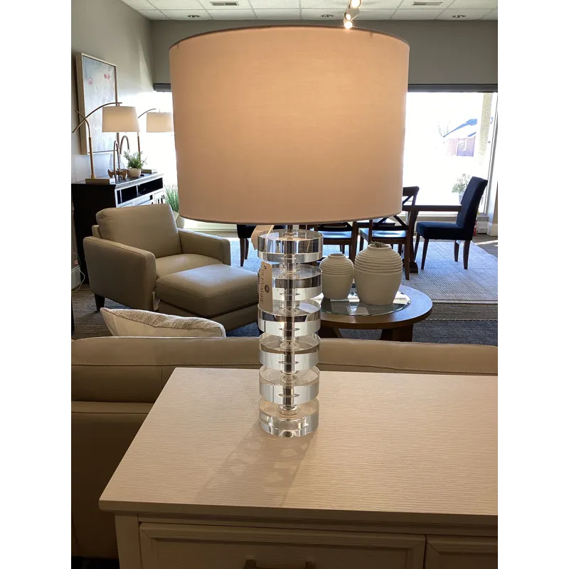 27" Loudon Crystal Table Lamp