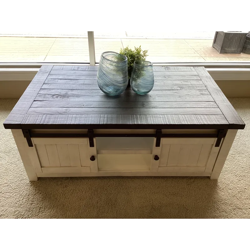 Madison County Barn Door Cocktail Table