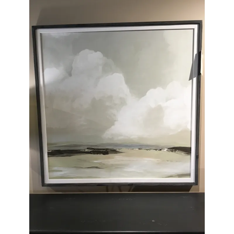 Soft Clouds Framed Print