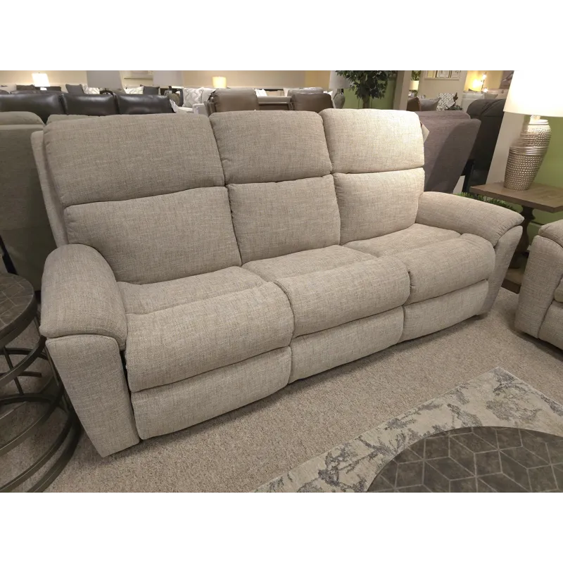 Porter Power Reclining Sofa with Console, Power Headrest, &amp; Lumbar