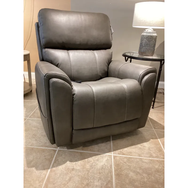 Carter Power Rocking Recliner with Power Headrest, Lumbar, Heat & Massage