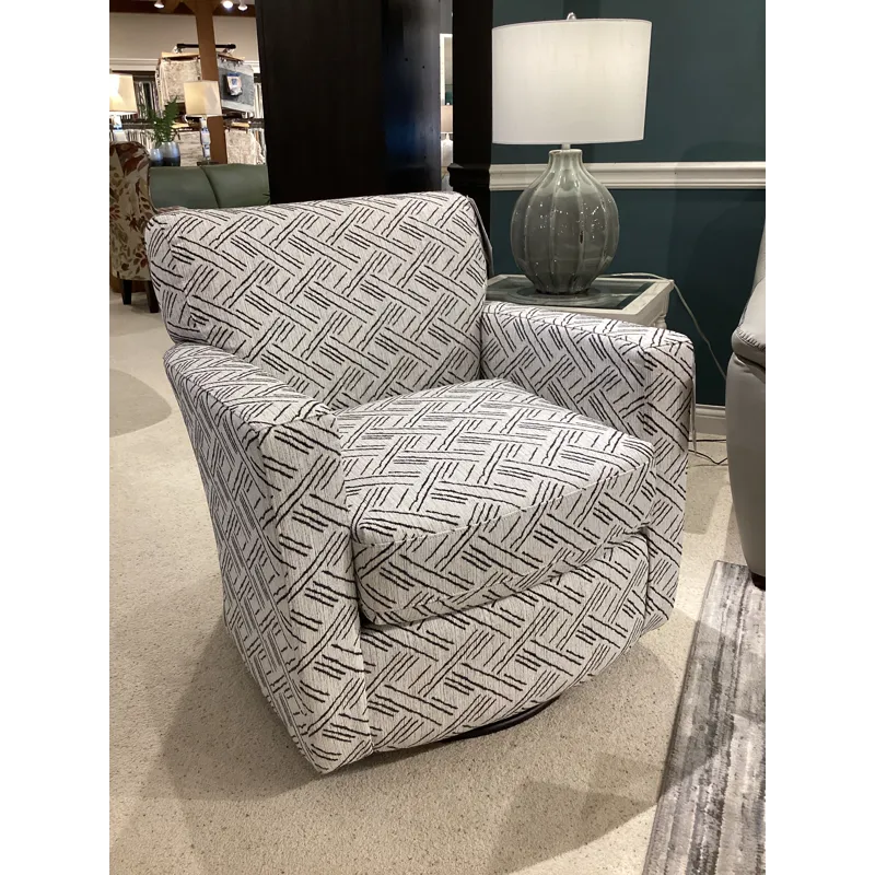 Caroly Fabric Swivel Glider Chair - Refresh