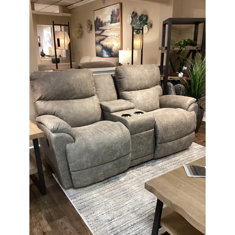 Trouper Reclining Loveseat w/ Console