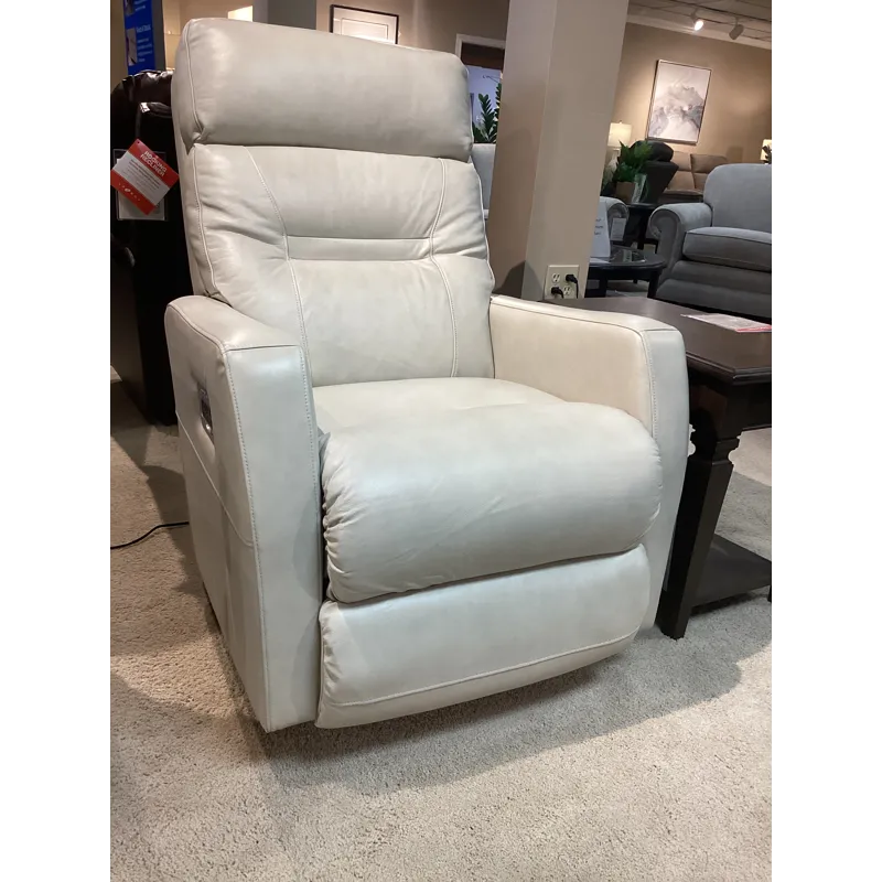 Lennon Power Rocking Recliner w/ Head Rest and Lumbar w/Swivel Base