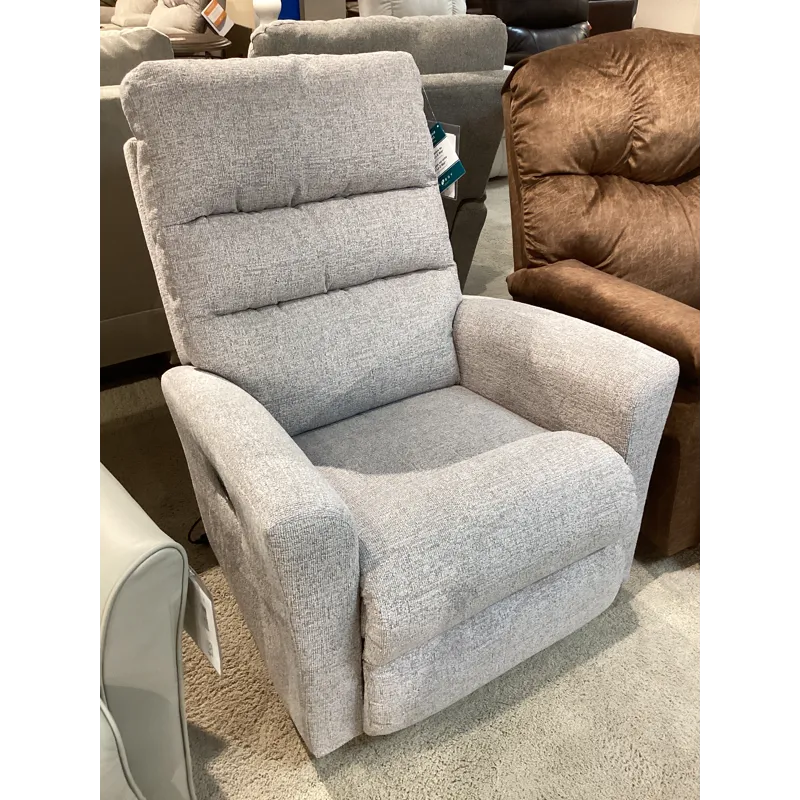 Liam Power Rocking Recliner w/ Headrest &amp; Lumbar - Lunar Stone