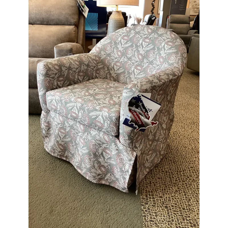 Meg Fabric Swivel Chair