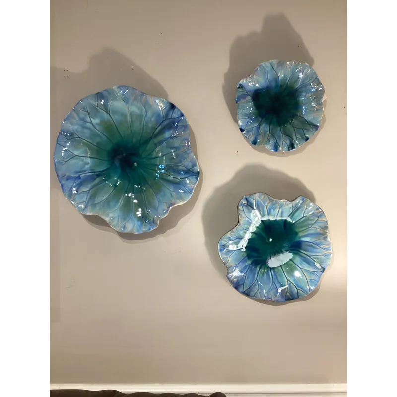 Abella Ceramic Wall Decor S/3