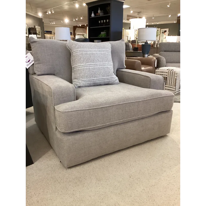 Anderson Swivel Chair - Crete Taupe