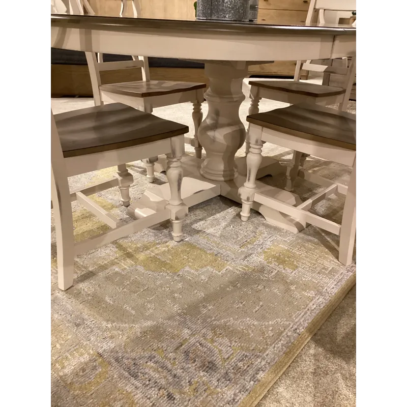 Torrance 5 PC Dining Set - White