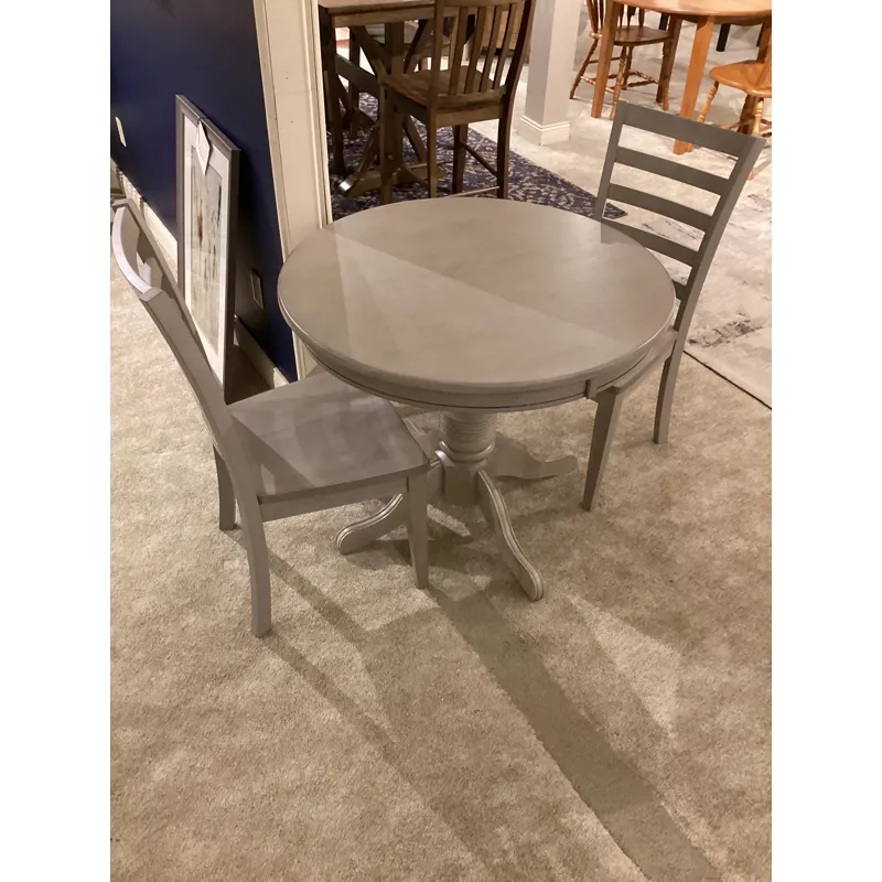Carmel 3 PC Dining Set - Grey
