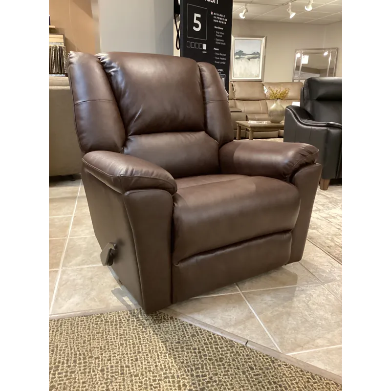 Plush Perfect Match Gliding Recliner