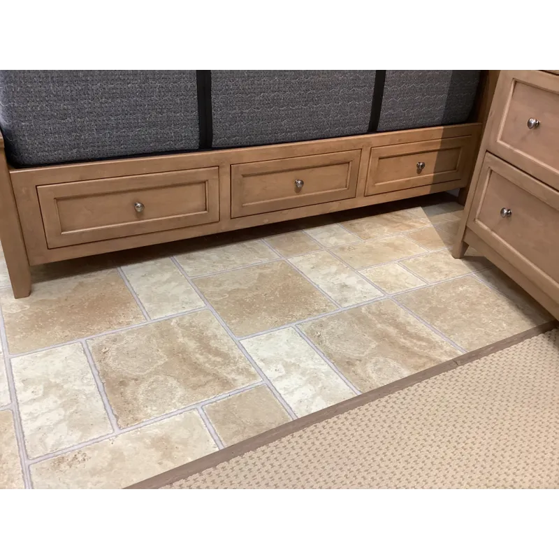 McKenzie 5PC King Premier Storage Bedroom Set - Pecan